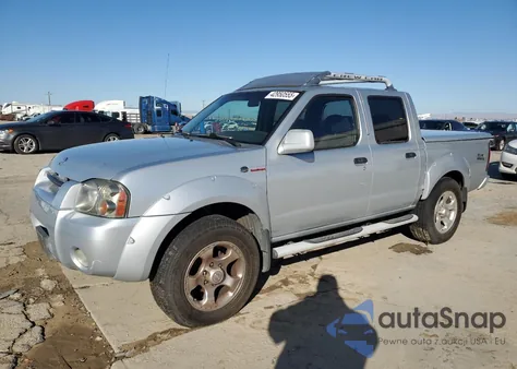 2001 Nissan Frontier Crew Cab Sc из США, поврежденный, VIN 1N6MD27T91C391471